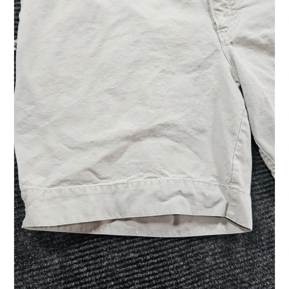 Columbia Authentic Active Cargo Shorts Mens 34 Beige Cotton Outdoor 8